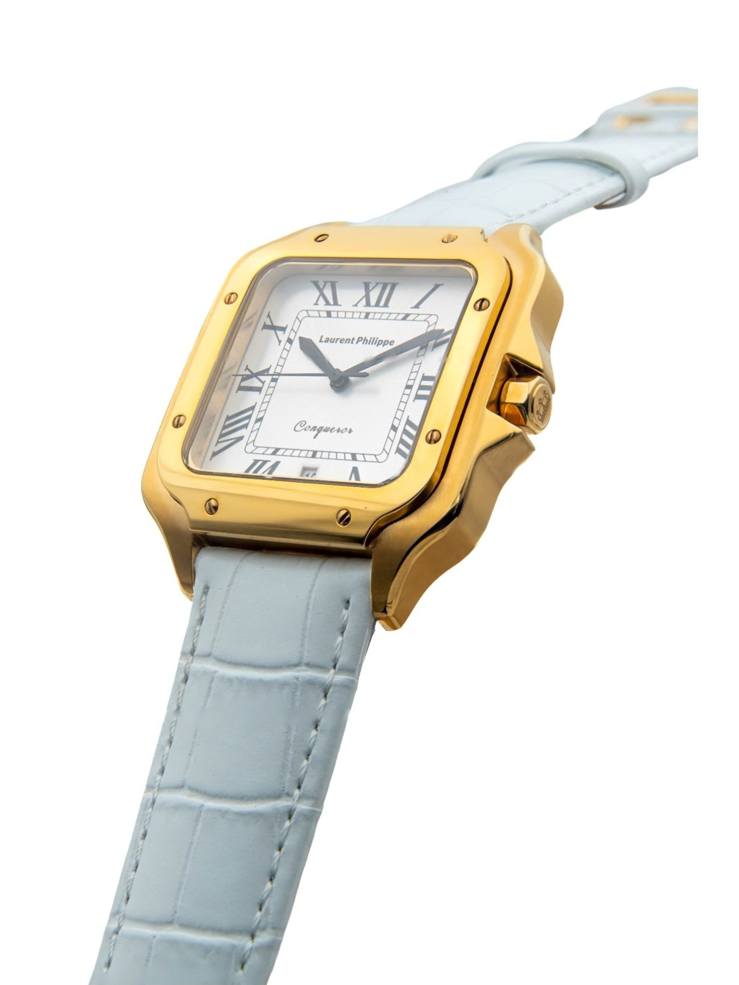 Laurent Philippe - Reloj analógico 'Conqueror The Golden Empress' en oro