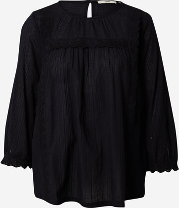 ESPRIT Bluzka w kolorze czarny: przód