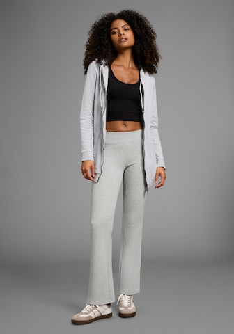 LAURA SCOTT Boot cut Workout Pants in Grey