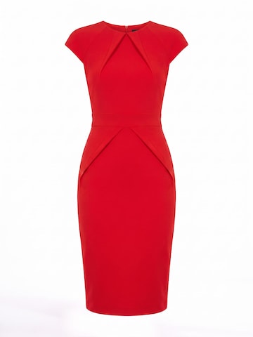 Robe fourreau 'MAE' AUDRAY en rouge