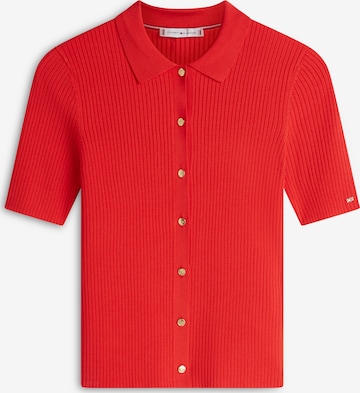TOMMY HILFIGER Strickjacke in Orange: Vorderseite