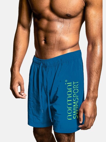 normani Board Shorts ' Nio ' in Blue: front