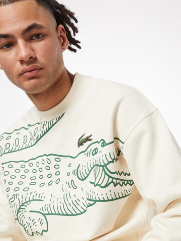 LACOSTE Sweatshirt i hvid