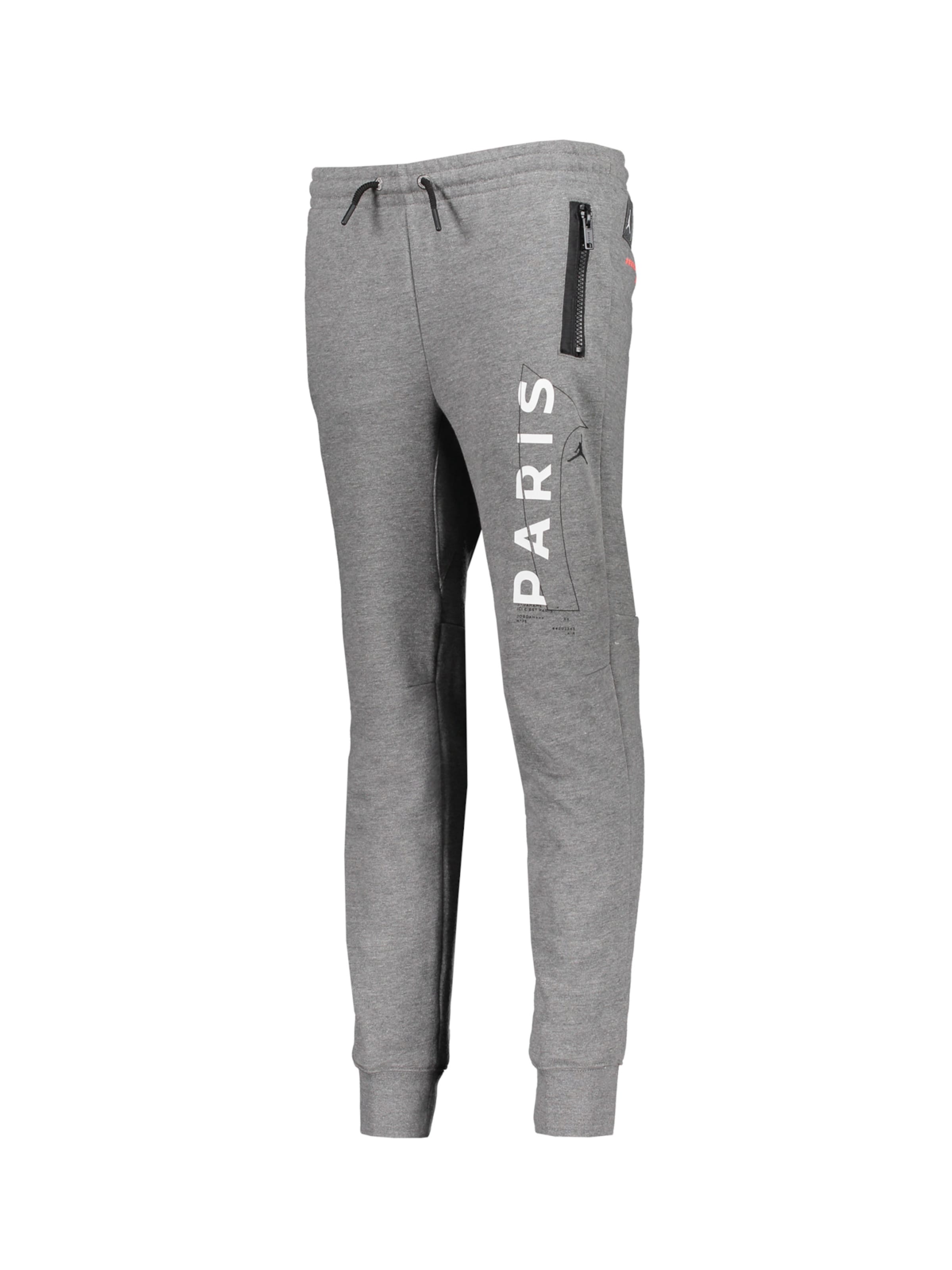 Jordan Tapered Sporthose in Grau: Vorderseite