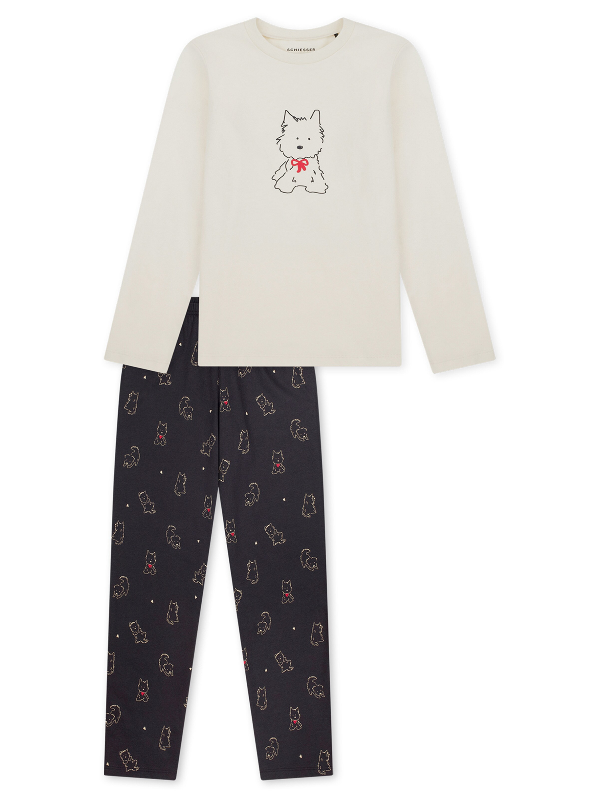 SCHIESSER Nachtkledij ' Nightwear ' in Blauw: voorkant