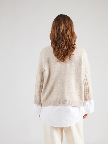 VERO MODA - Jersey 'GEMMA' en gris
