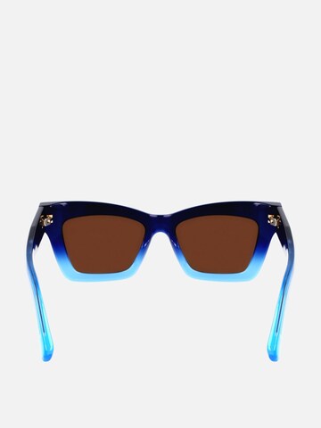 Lunettes de soleil FERRAGAMO en bleu