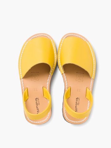 Sandalo di Pisamonas in giallo