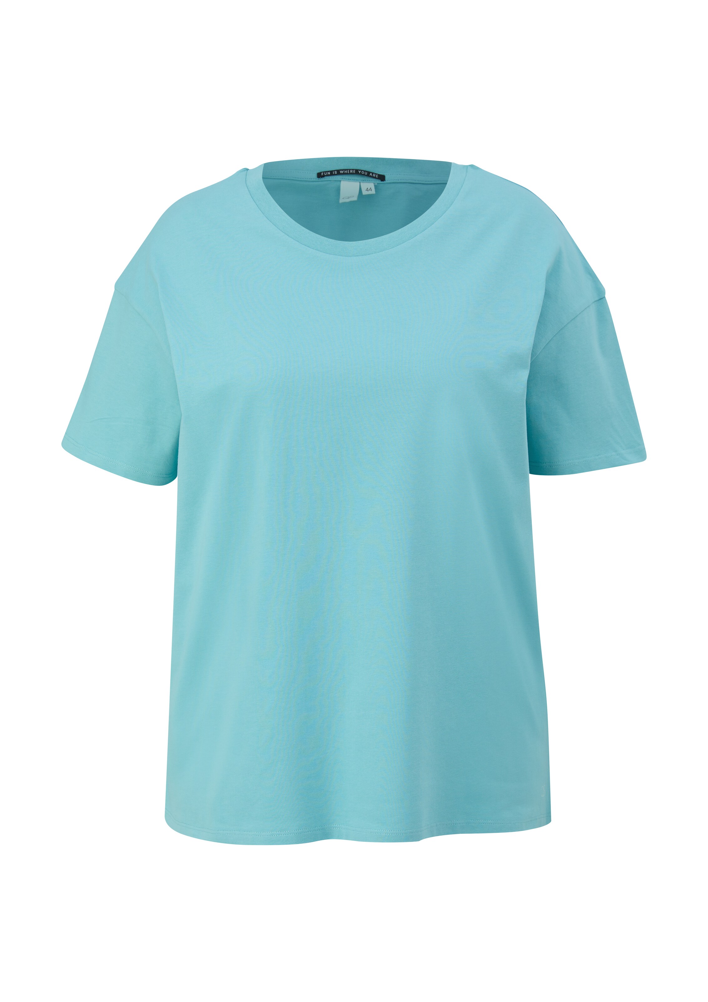QS Shirt in Groen: voorkant