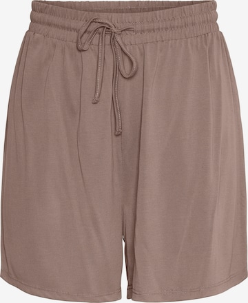 PIECES Bukser 'PCAnora' i brun: forside