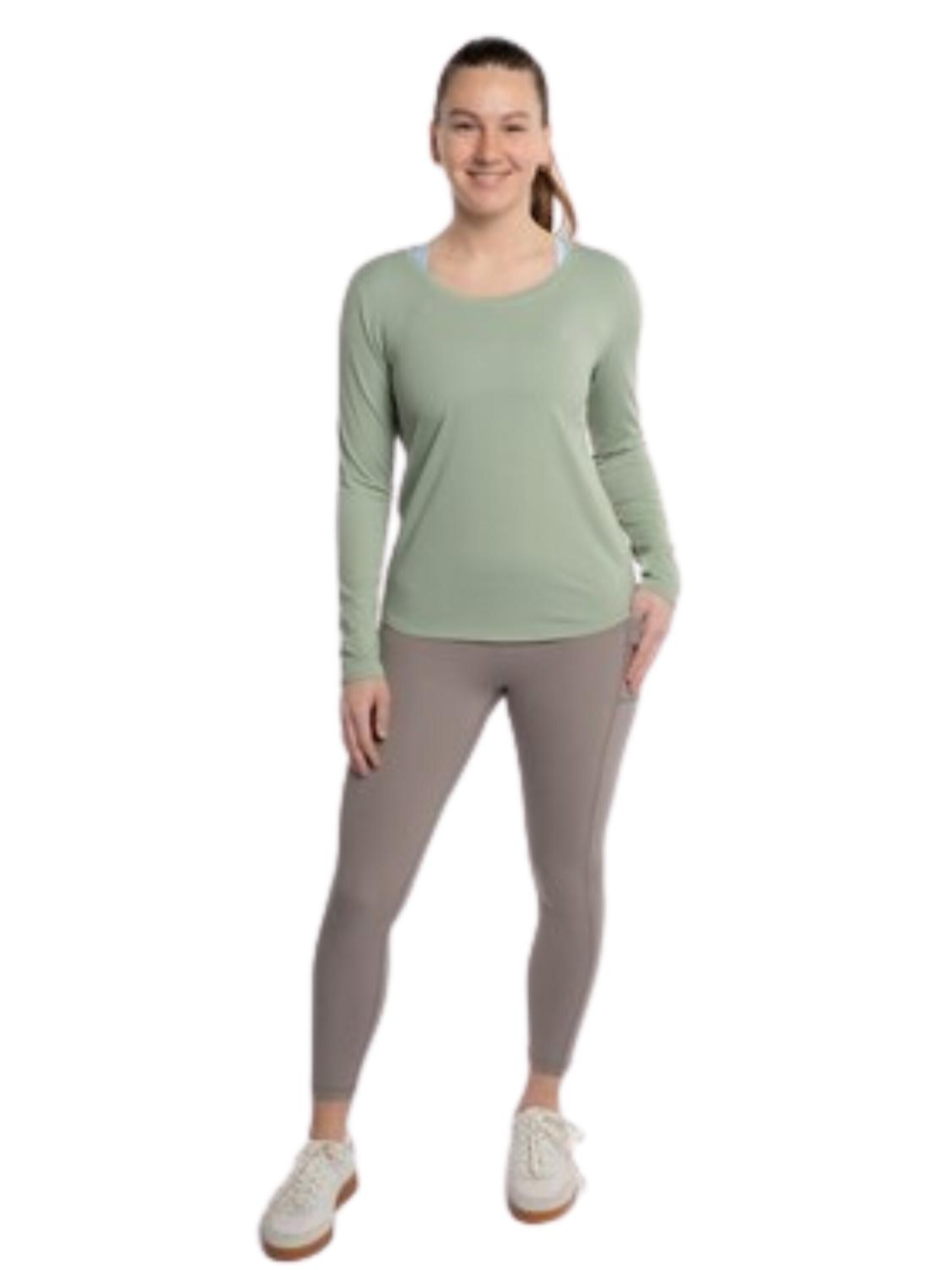 mymotus Skinny Sportbroek in Beige