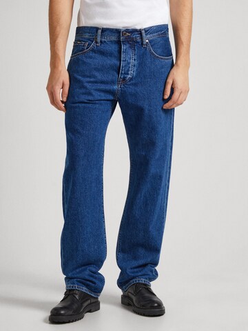 Pepe Jeans Loosefit Jeans in Blauw: voorkant