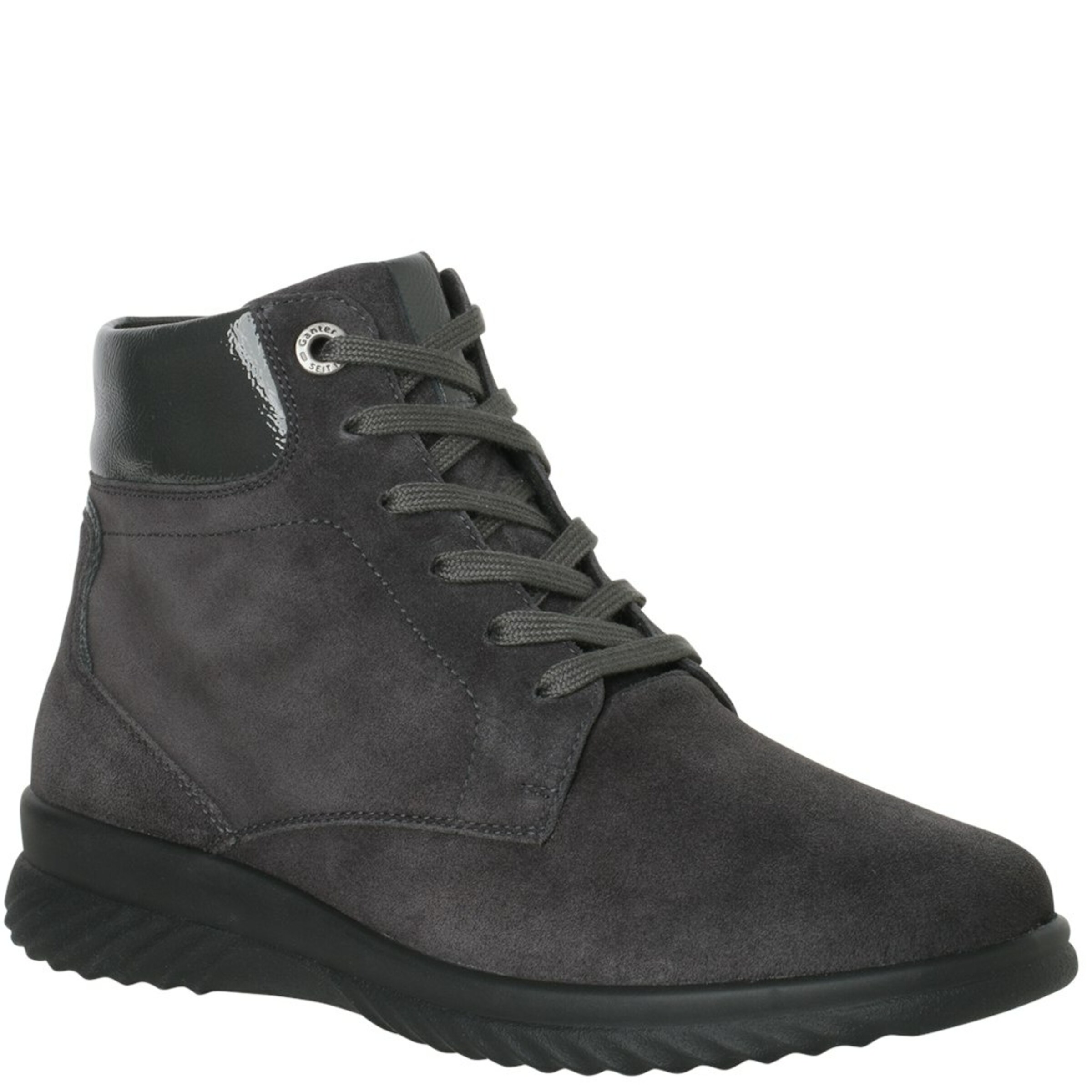 Ganter Veterlaarzen in Grijs: voorkant