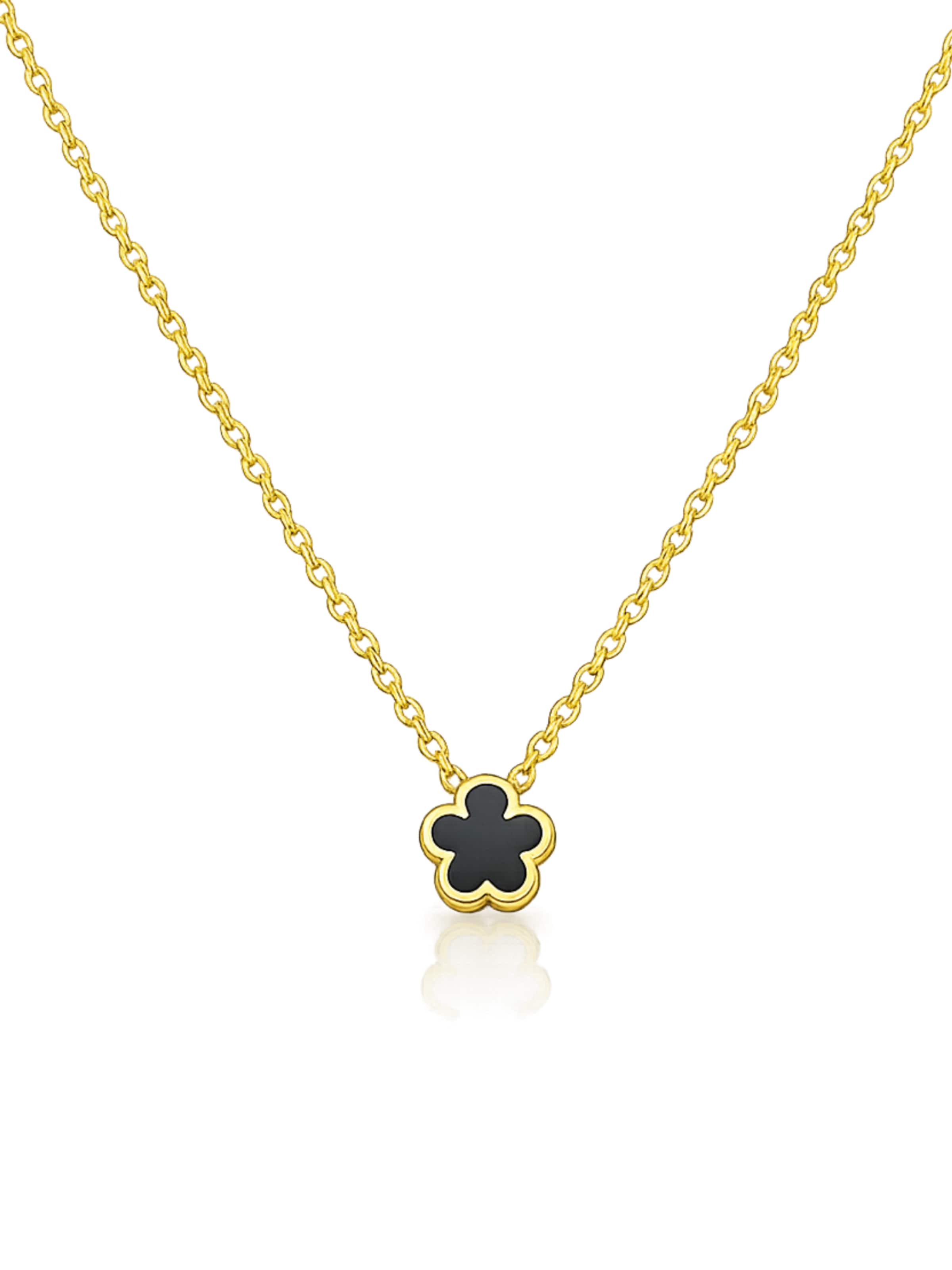 Collana 'Clover' di Pure Schmuck in oro: frontale