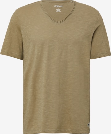 s.Oliver Shirt in Grün: Vorderseite