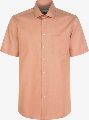SEIDENSTICKER Zakelijk overhemd in Oranje: voorkant