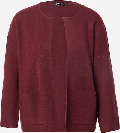 ONLY Knit Cardigan 'NEW DALLAS' in Burgundy, Item view