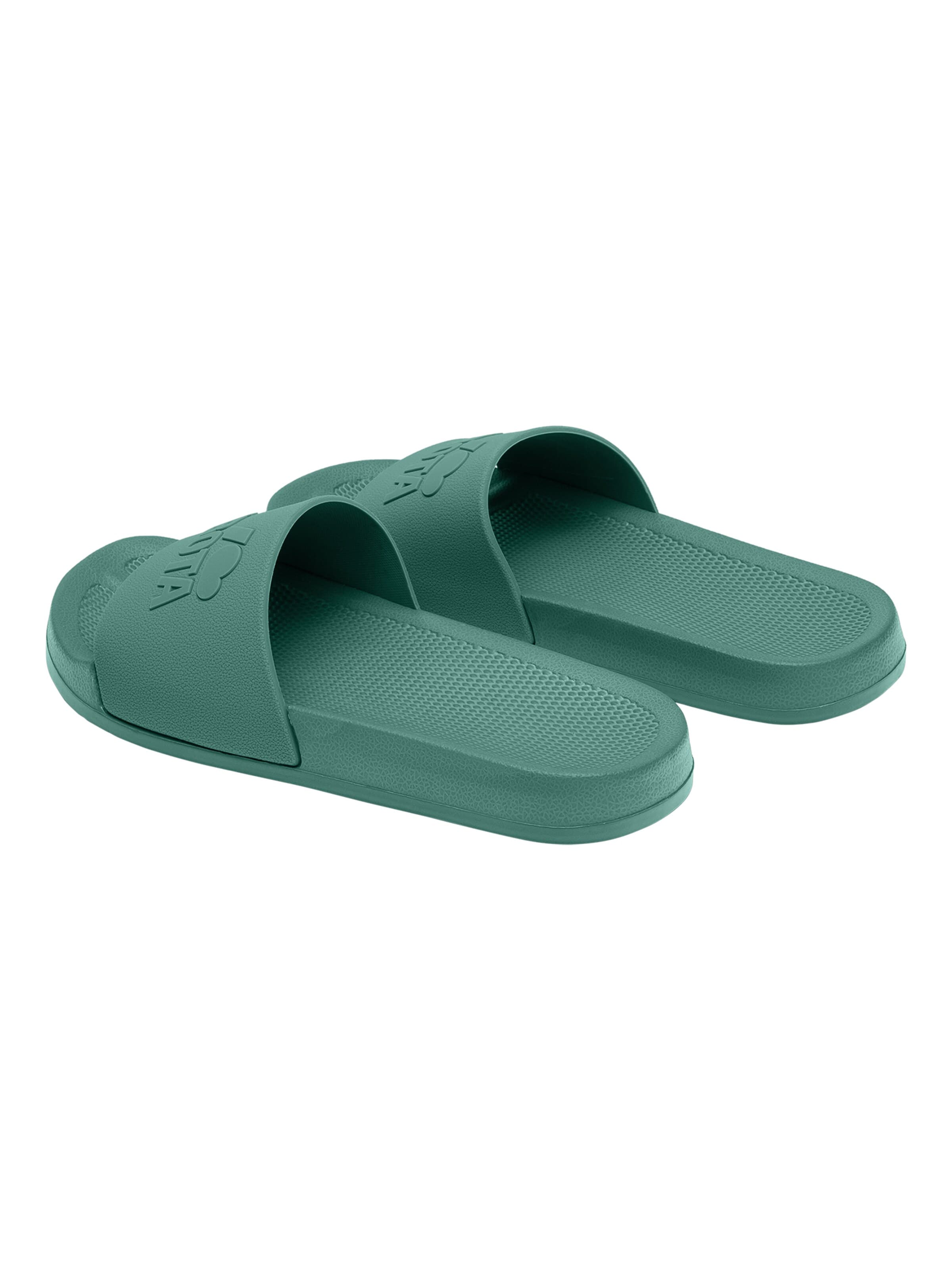 Kubota Strand-/badsko 'Kubota Men's Slip-On Dark Green Basic Plain Pool Slides' i grön