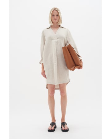 InWear Shirt Dress 'Peg' in Beige