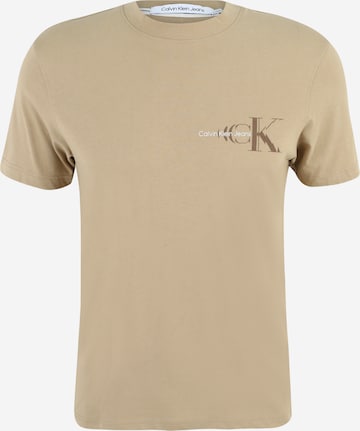 Calvin Klein Jeans Shirt in Beige: front