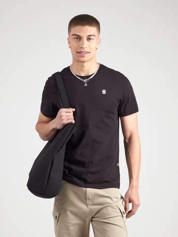 G-STAR T-Shirt 'Graw' in Schwarz: Vorderseite
