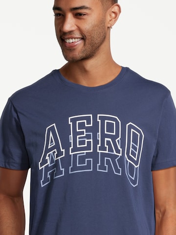 AÉROPOSTALE T-Shirt in Blau