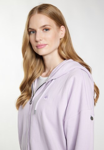 DreiMaster Vintage Zip-Up Hoodie in Purple