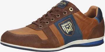 PANTOFOLA D'ORO Athletic Lace-Up Shoes 'Asiago' in Brown: front