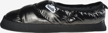 Nuvola. Hausschuh 'Classic Metallic' in Schwarz: Vorderseite