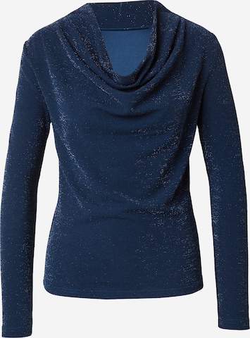 T-shirt 'SLFSANDRA' SELECTED en bleu : devant