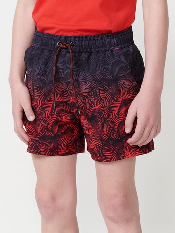 KOROSHI Zwemshorts in Rood