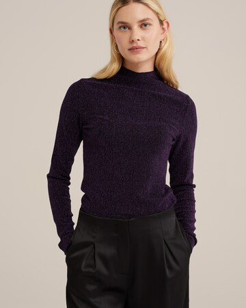 WE Fashion - Camiseta en lila: frente