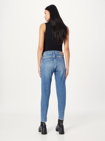 BOSS Tapered Jeans i blå