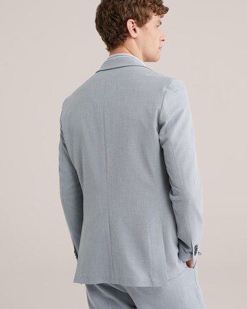 WE Fashion - Ajuste estrecho Chaqueta tipo saco para negocios en gris
