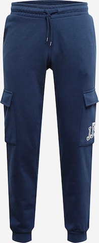 JACK & JONES - Pantalón cargo 'GORDON' en azul: frente