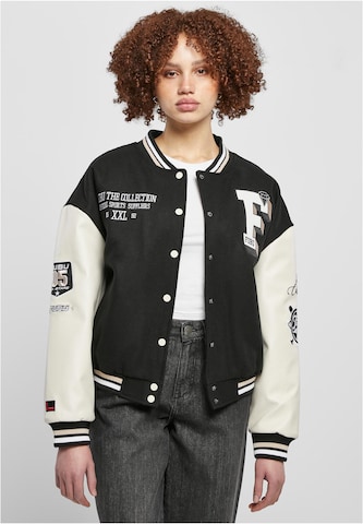 FUBU Between-season jacket in Black: front