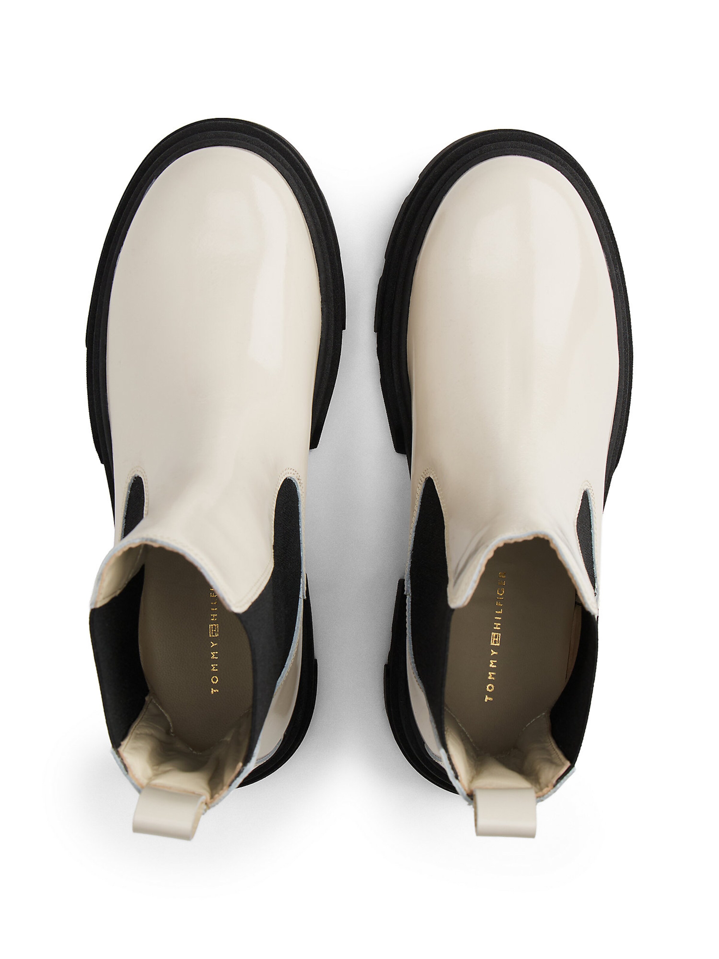 TOMMY HILFIGER Chelsea boots in White