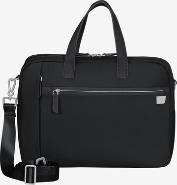 SAMSONITE Laptop Bag in Black: front