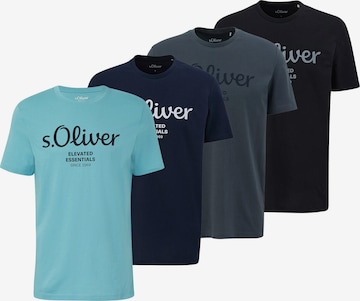 s.Oliver Shirt in Blue: front