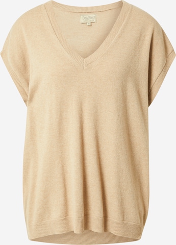 Herrlicher Sweater 'Jenne' in Beige: front