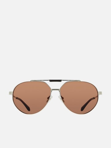 FERRAGAMO Sonnenbrille‌ in Gold: Vorderseite