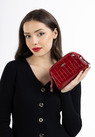 Beauty case 'Koosh' di faina in rosso