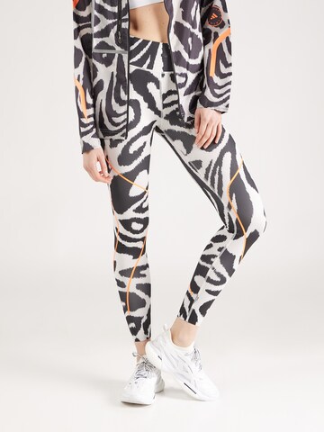 ADIDAS BY STELLA MCCARTNEY Skinny Sportovní kalhoty – černá: přední strana