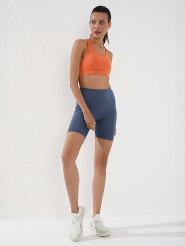 Tommy Life - Tapered Leggings 'Gamaschen' em azul