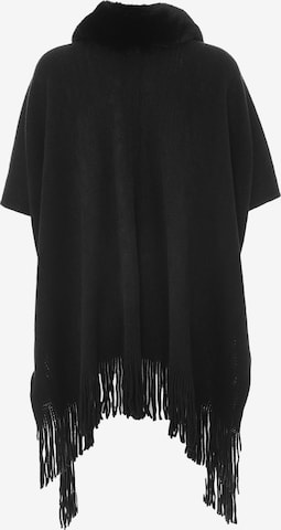 CHANI Poncho in Schwarz