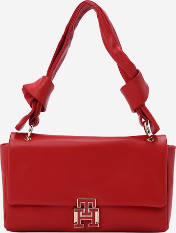 Borsa a mano di TOMMY HILFIGER in rosso: frontale