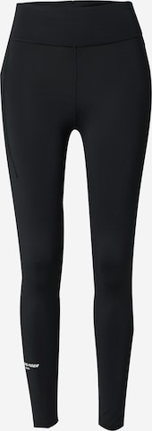 Skinny Pantaloni sport de la TOMMY HILFIGER pe negru: față