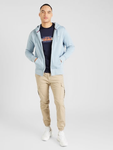 GANT Sweatjacke in Blau