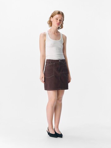 OBJECT Skirt in Brown