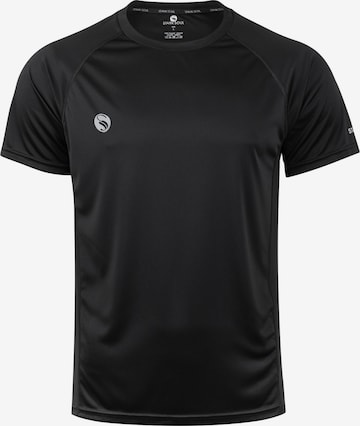 T-Shirt fonctionnel Stark Soul en noir : devant